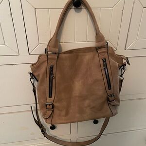 Tan handbag/purse